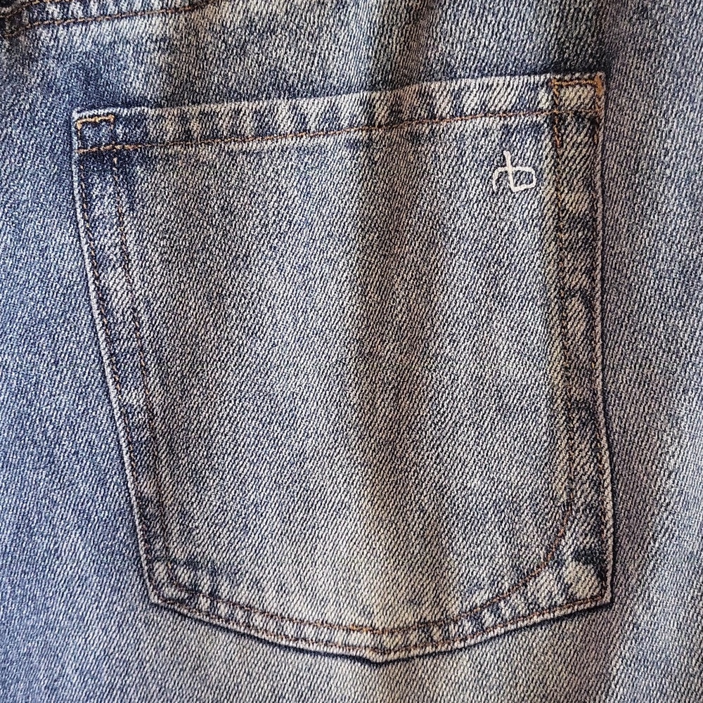 Rag & Bone Miramar Wide Leg Track Jean In Coney S NWT - Picture 15 of 16